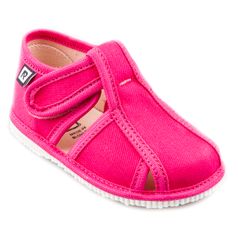 Children's slippers – dark pink