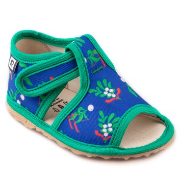 Children's slippers- mistletoe