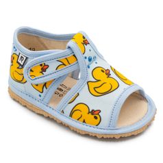 Children's slippers- blue duks