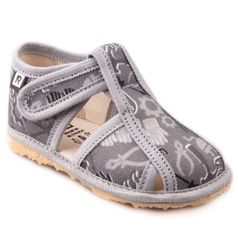 Children's slippers – gray tools