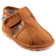 Children's slippers – brown