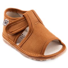 Children's slippers- brown