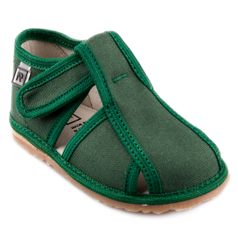 Children's slippers – green